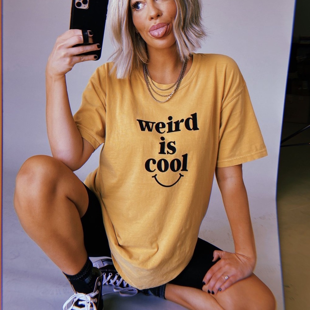 Vici Dolls weird is cool tshirt